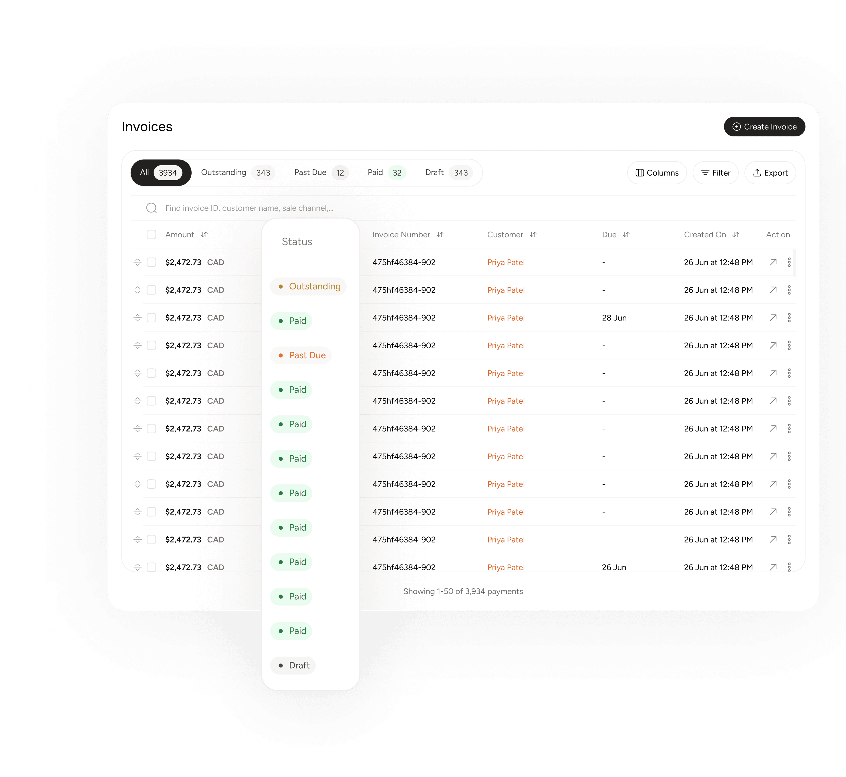 Enjoy zero-effort B2B invoice management of B2B clients