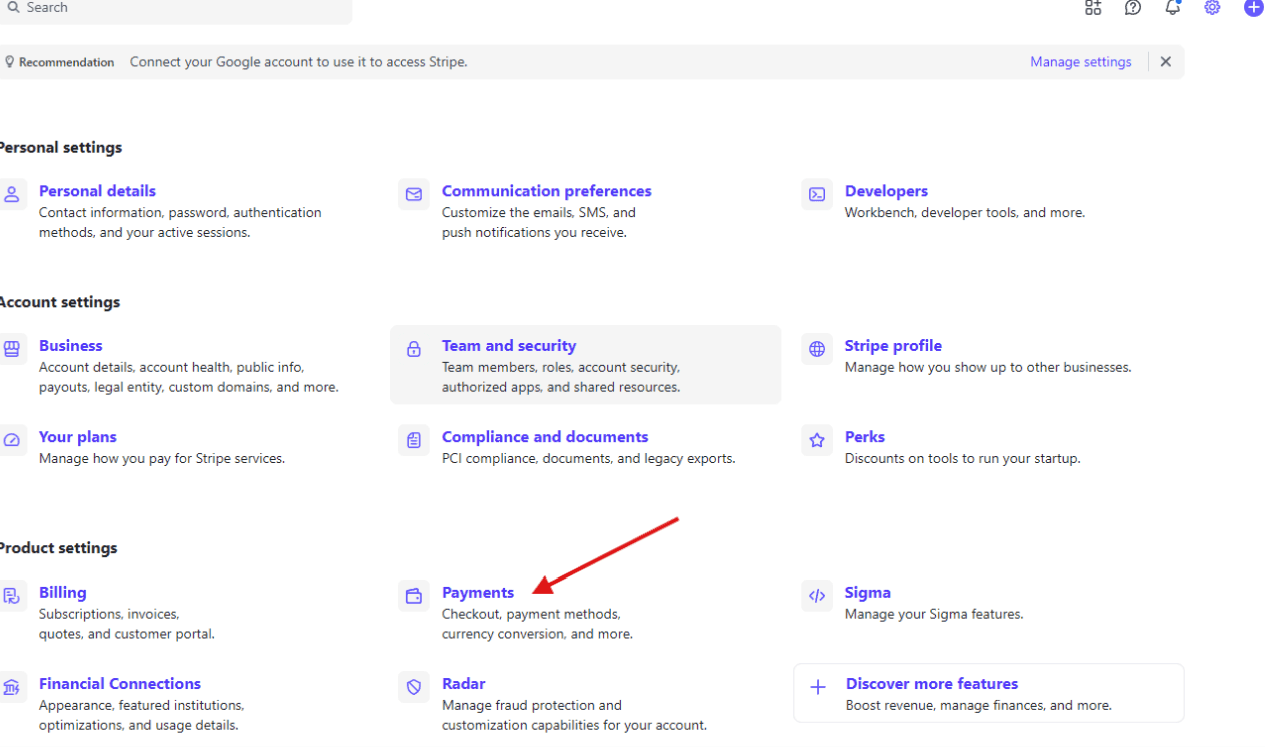 Enable Apple Pay and Google Pay on ToolSwift Using Stripe 2