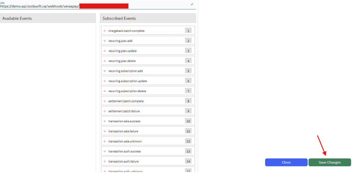 Integrate Versapy Payment with ToolSwift for B2B eCommerce 8